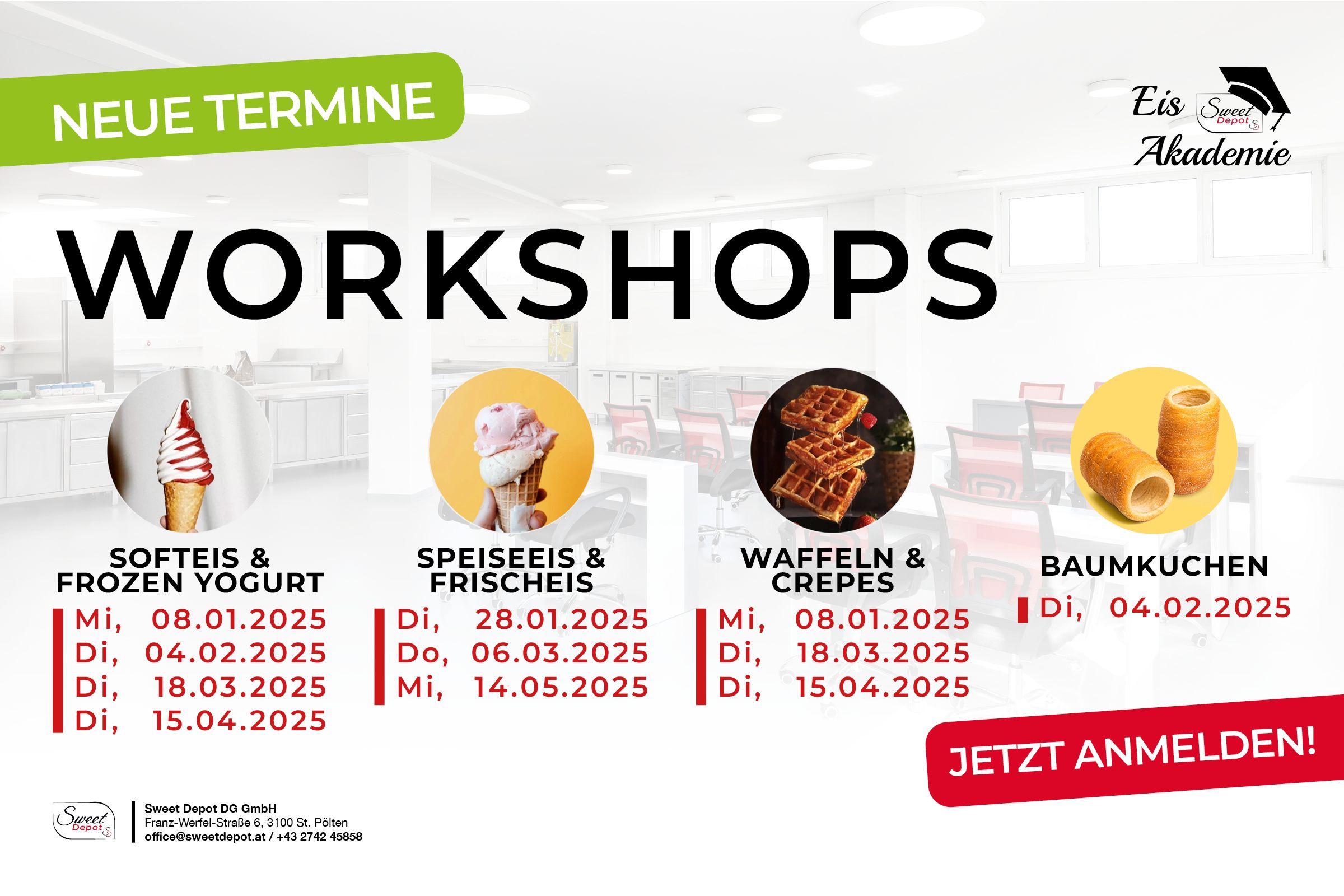 Eisakademie Workshops