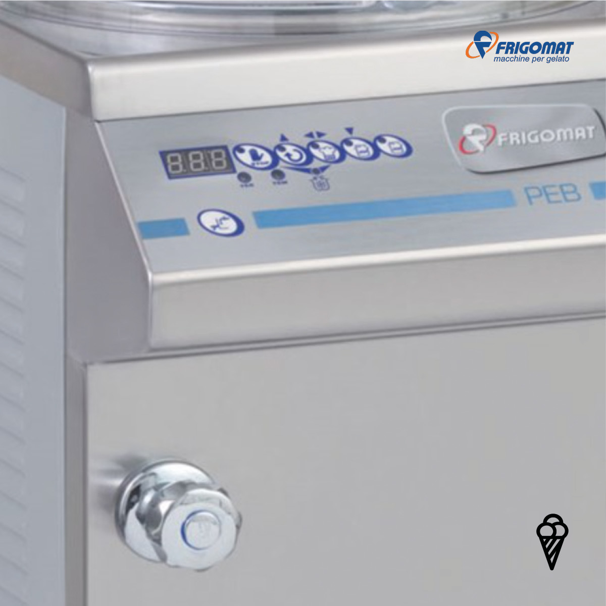 Frigomat Pasteurisierer PEB 60 mit Wasserkühlung und Starkstrom – Bild 2