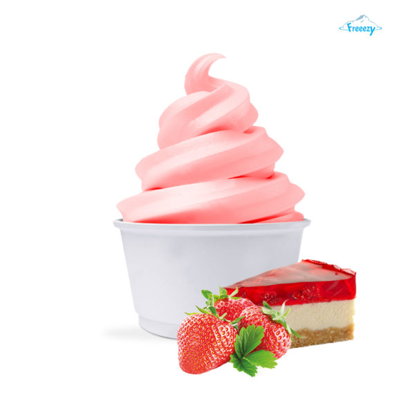Freeezy Softeispulver Strawberry-Cheesecake