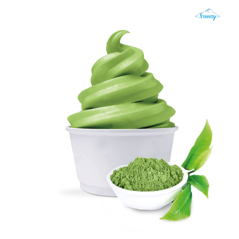 Matcha soft ice cream powder