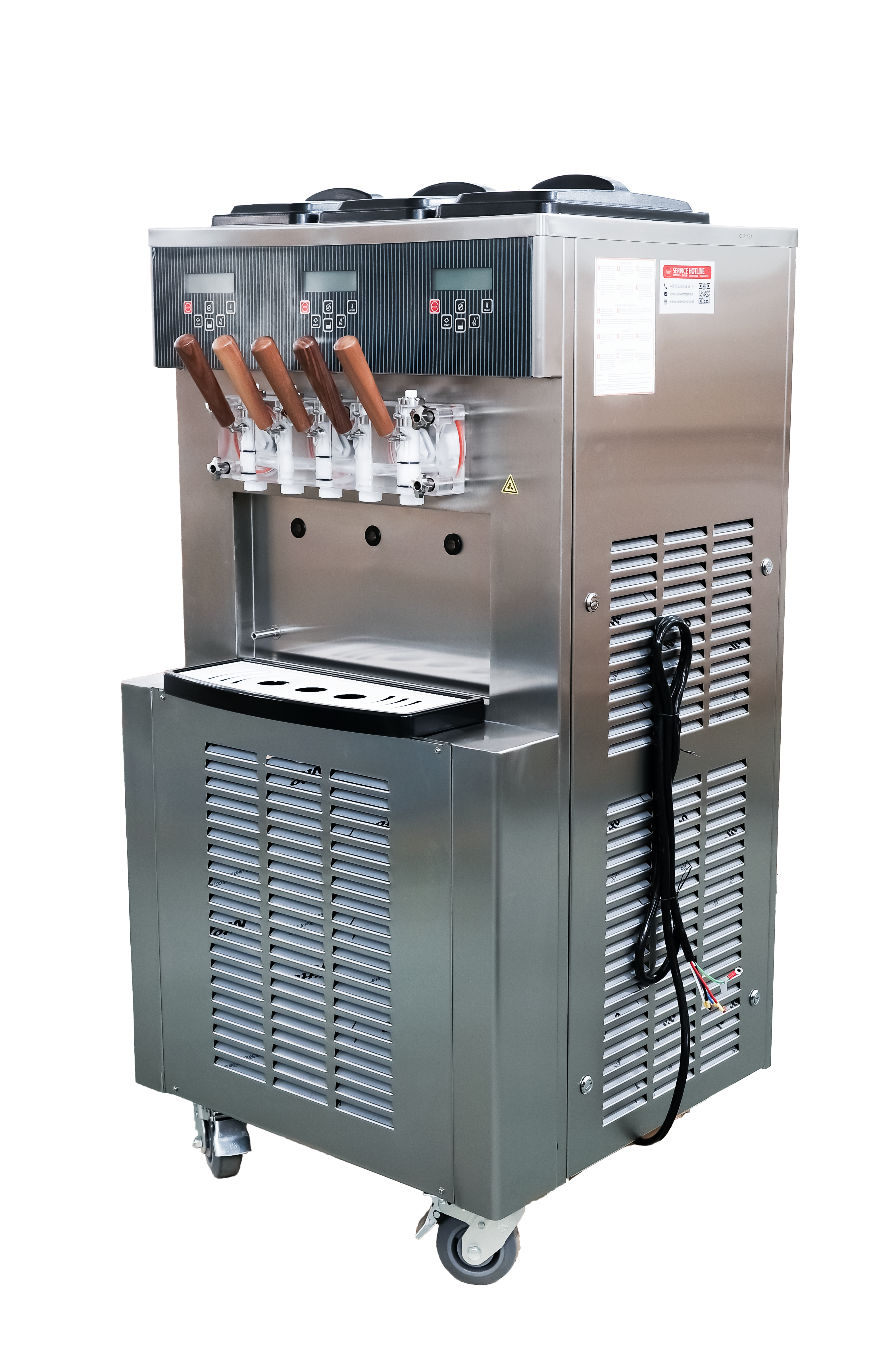 Freeezy Softeismaschine Softy 5 Seitenansicht