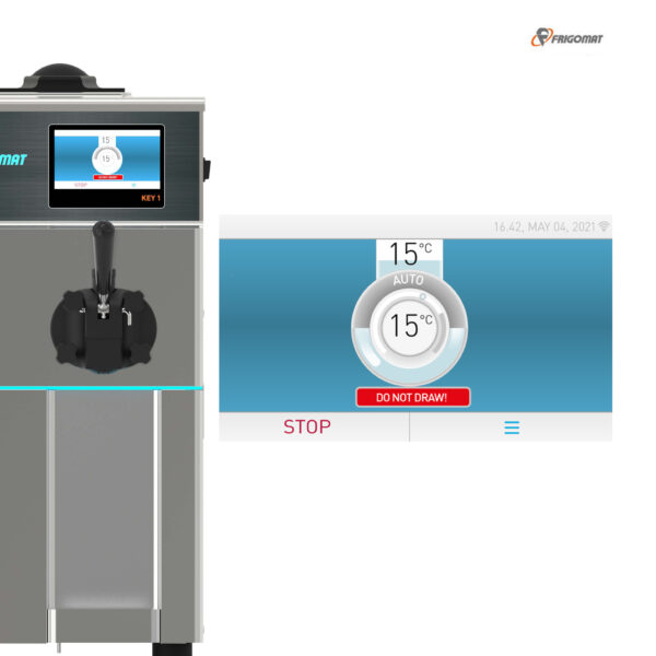 Frigomat Profi Softeismaschine Key 1 - Display