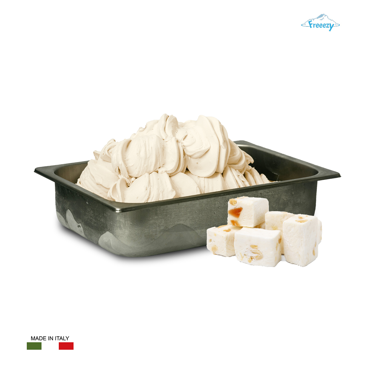 Freeezy Pronto Nougat Fertigmix für Speiseeis