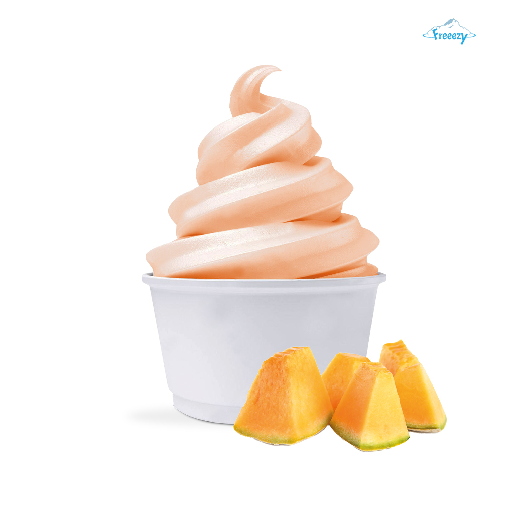 Softeispulver Honigmelonen Geschmack