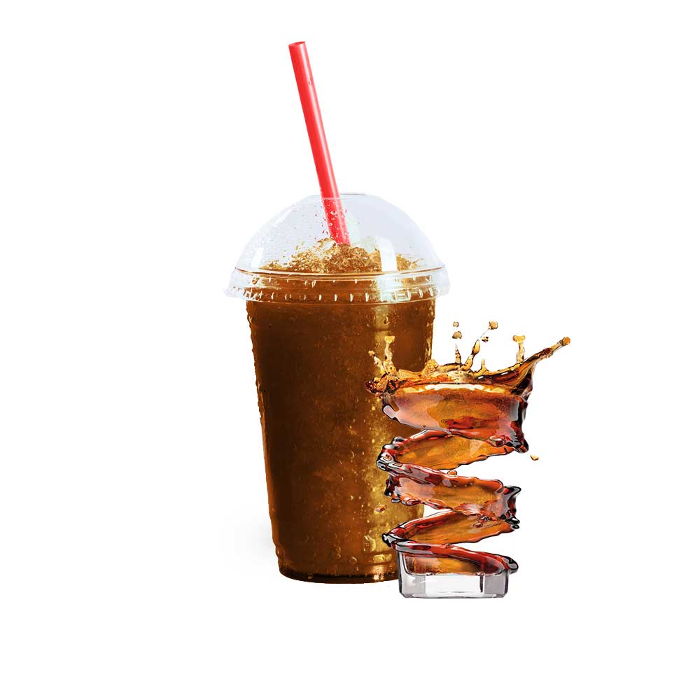 Slush Ice mit Cola-Geschmack