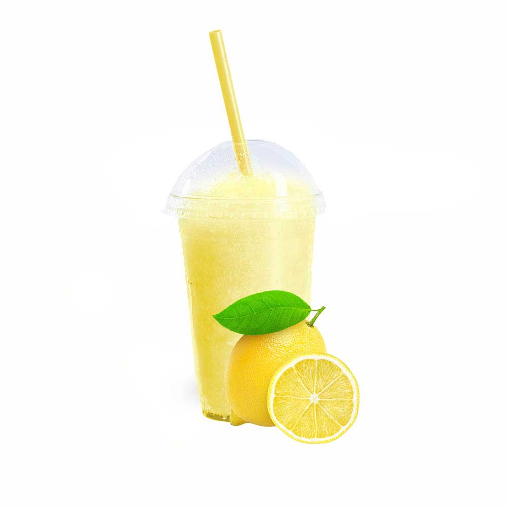 Slush Ice mit Zitronen-Geschmack