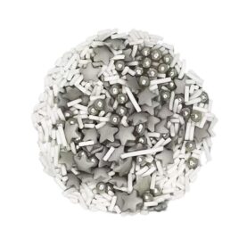 Freeezy Zuckerstreusel silberne Sterne