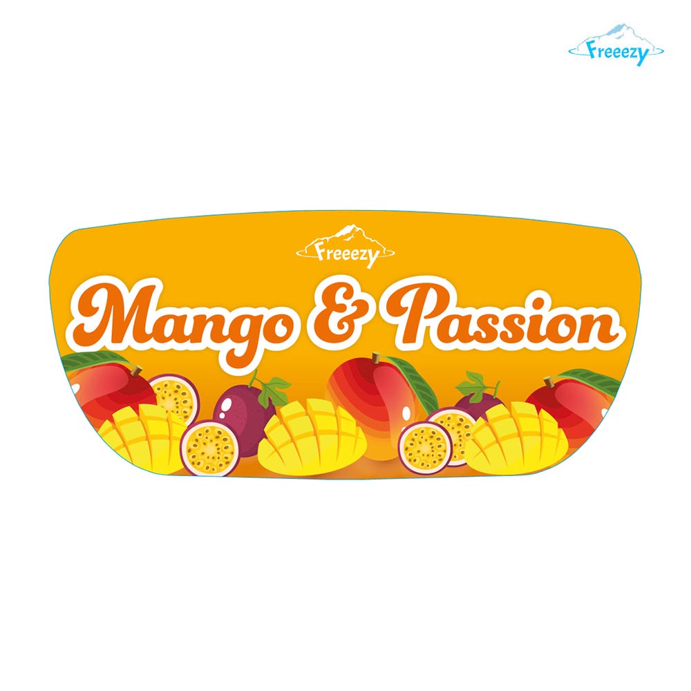 Freeezy Sortenschild Slush Mango & Passionsfrucht