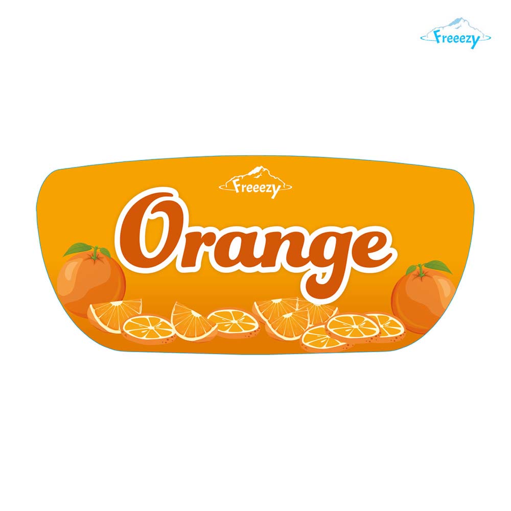 Freeezy variety label Slush Orange